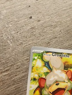 Pokemon TCG Hisuian Growlithe Card Twilight Masquerade 181/167 NM - Image 2