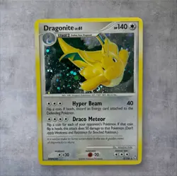 Dragonite LV 61 Holo Rare 2/146 Legends Awakened Pokemon Card NM/LP 2008 Vintage - Image 3