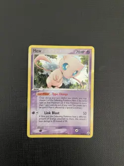 Mew Holo #10/92 EX Legend Maker MP Pokemon Card 2006 - Image 2