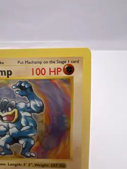 Pokemon Card Machamp Shadowless Base Set 8/102 1st Edition Holo Rare - Image 3