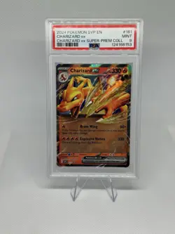 Charizard ex 161 Sv: Scarlet & Violet Promo Cards Holo PSA 9 - Image 1