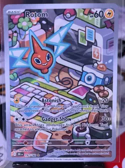 Rotom 197/182 Destined Rivals Illustration Full Art Pokemon TCG Card - Image 1