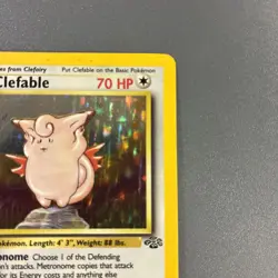 1st edition Clefable 1/64 Jungle Holo Card LP Pokemon TCG - Image 3