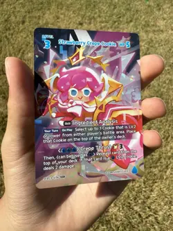 Cookie Run Braverse Strawberry Crepe SSR Cookie Card! - Image 2