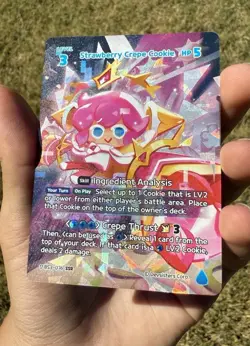 Cookie Run Braverse Strawberry Crepe SSR Cookie Card! - Image 3