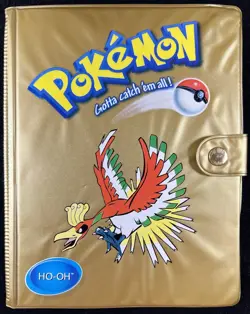 Pokemon TCG Toysite Ho-Oh Pokemon Card Binder Vintage 20 Pages - Image 1