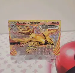 3 Pokemon Card Lot Break Talonflame, Empoleon, Nidoking (MP-HP) - Image 2