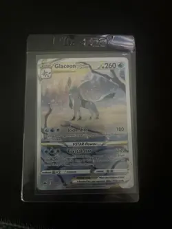 Pokemon TCG Crown Zenith Galarian Gallery Glaceon VSTAR Holo Card GG40/GG70 - Image 1