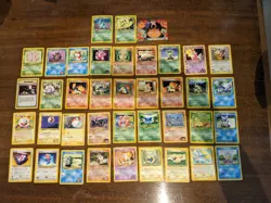 Vintage Pokemon TCG Card Lot WOTC Era, Rares, 1st Editions - Image 1