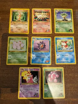 Vintage Pokemon TCG Card Lot WOTC Era, Rares, 1st Editions - Image 2