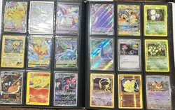Pokemon Binder Collection Lot 100+ Cards🔥 With Binder. Valued At $570 - Image 2