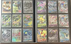 Pokemon Binder Collection Lot 100+ Cards🔥 With Binder. Valued At $570 - Image 3