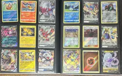 Pokemon Binder Collection Lot 100+ Cards🔥 With Binder. Valued At $570 - Image 4