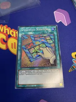 Yu-Gi-Oh TCG Speedroid Scratch BROL-EN035 1st Edition Secret Rare Card - Image 1