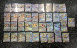 Pokemon PRISMATIC EEVEE EVOLUTION Double Rares 37 Card EX LOT - Image 1