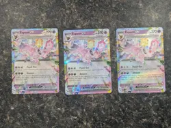 Pokemon PRISMATIC EEVEE EVOLUTION Double Rares 37 Card EX LOT - Image 4