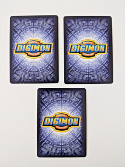 Digimon Digi Battle Wargreymon Metalgarurumon Omnimon HOLO Cards - Image 2