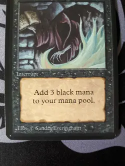 Dark Ritual ~ Alpha [Slightly Played][Magic MTG] - Image 3