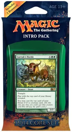 Magic 2014 / M14 Intro Pack Bestial Strength (ENGLISH) SEALED NEW MAGIC ABUGames - Image 1