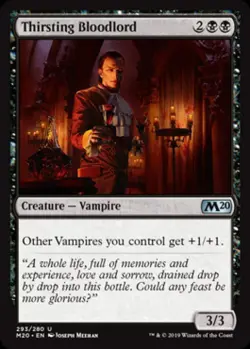 ~ Thirsting Bloodlord ~ NM ~ Magic 2020 Core Set ~ MTG ~ - Image 1