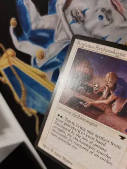 Argivian Archaeologist MTG Antiquities White Rare Creature LP to MP x1 GG1 - Image 3