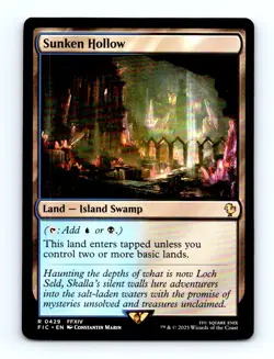 #429 2025 Final Fantasy Commander ~ Sunken Hollow Rare - Image 1