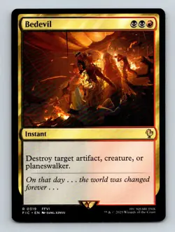 #319 Bedevil 2025 Final Fantasy Commander Rare - Image 1