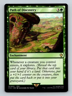 #312 Path of Discovery 2025 Final Fantasy Commander Rare - Image 1