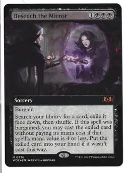 Beseech the Mirror (Extended Art) - [Foil] Wilds of Eldraine LP - Image 3