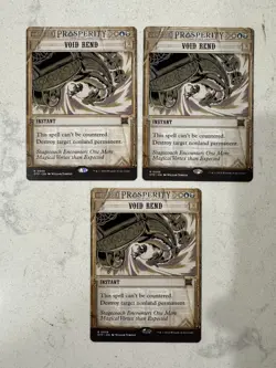Magic the Gathering MTG Void Rend Set Of 3 - Image 1
