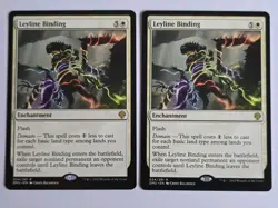 X2 MTG ~ Leyline Binding ~ Dominaria United ~ Near Mint ~ Rare - Image 1