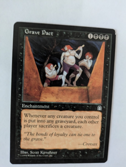 Grave Pact Stronghold MTG NM Free shipping with tracking - Image 1