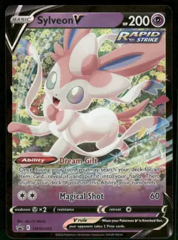 Sylveon V - SWSH202 Promo Holo NM Pokemon SWSH: Sword & Shield Promo Cards - Image 1