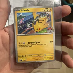 Pokemon TCG Pikachu SVP190 World Championships 2024 Black Star Promo Mint sealed - Image 1