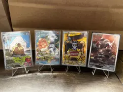 Pokemon 4 Illustration Rare Card Lot - Image 1