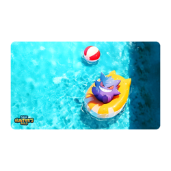 Gengar Pokemon TCG Premium Playmat 24inx14in - 3mm Thick Stitched Edges - Image 1