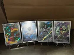 Pokemon 4 Illustration Rare Card Lot - Image 1