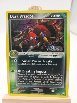 Dark Ariados 30/109 - EX Team Rocket Returns - Stamped Holo Uncommon MP Pokemon - Image 1