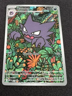 Haunter 027 Me: Mega Evolution Promo Holo Pokemon TCG Black Star Near Mint NM - Image 1