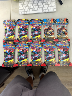 NEW Sealed Pokemon TCG Mega Evolution Sleeved Booster Packs - x10 Booster Packs - Image 1