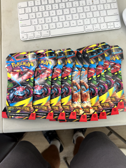 NEW Sealed Pokemon TCG Mega Evolution Sleeved Booster Packs - x10 Booster Packs - Image 2