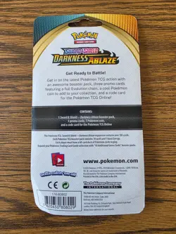 Pokemon Sword and Shield Darkness Ablaze Dreepy Drakloak Dragapult Booster Pack - Image 2