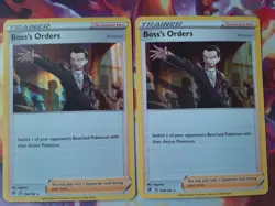 Pokemon TCG Boss's Orders Rebel Clash 154/192 Holo Rare NM (x1) - Image 2