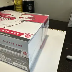 White Flare ETB Factory Sealed English Fast Shipping - Image 2