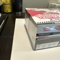 White Flare ETB Factory Sealed English Fast Shipping - Image 3