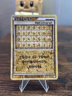 Pokemon TCG Alph Lithograph ONE HeartGold SoulSilver HGSS - Image 1