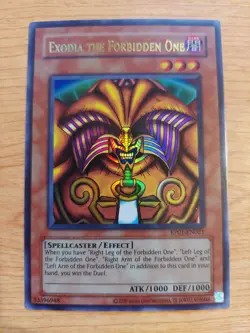 Exodia the Forbidden One - RP01-EN021 (Reprint) - Near Mint NM - Ultra Rare - Image 1