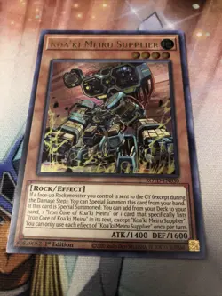 Yugioh Koa’ki Meiru Supplier ROTD-EN030 Ultra Rare 1st Ed NM - Image 1