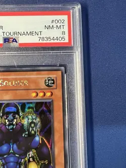 Yu-Gi-Oh Kinetic Soldier WC4-002 PSA 8 Prismatic Secret Rare - Image 5