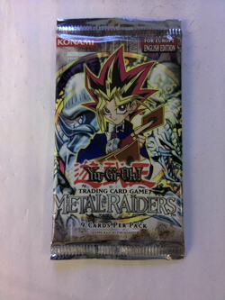 Yugioh, Metal Raiders, For Europe English Edition Booster Pack New - Image 1